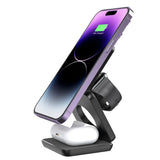 ChargeStand™: Ultimate 3-in-1 Magnetic Wireless Charging Kit