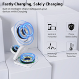 ChargeStand™: Ultimate 3-in-1 Magnetic Wireless Charging Kit