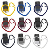 Universal crossbody patch phone lanyards